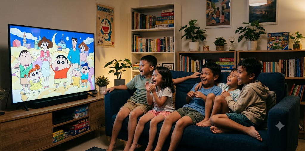 Anime Jadul Shinchan Legendaris Jadikan Nostalgia Masa Kecil Terasa Hidup Kembali